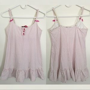 Betsey Johnson Intimates Polka Dot Nightie